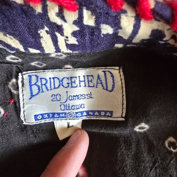 Bridgehead x C.C. Shroff Self-Help Centre - Vintage Tie Jacket with Embroidery - Picture 9 of 13